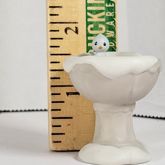 Precious Moments Sugar Town Bird Bath Figurine Enesco 150223 1995 - Picture 8 of 16